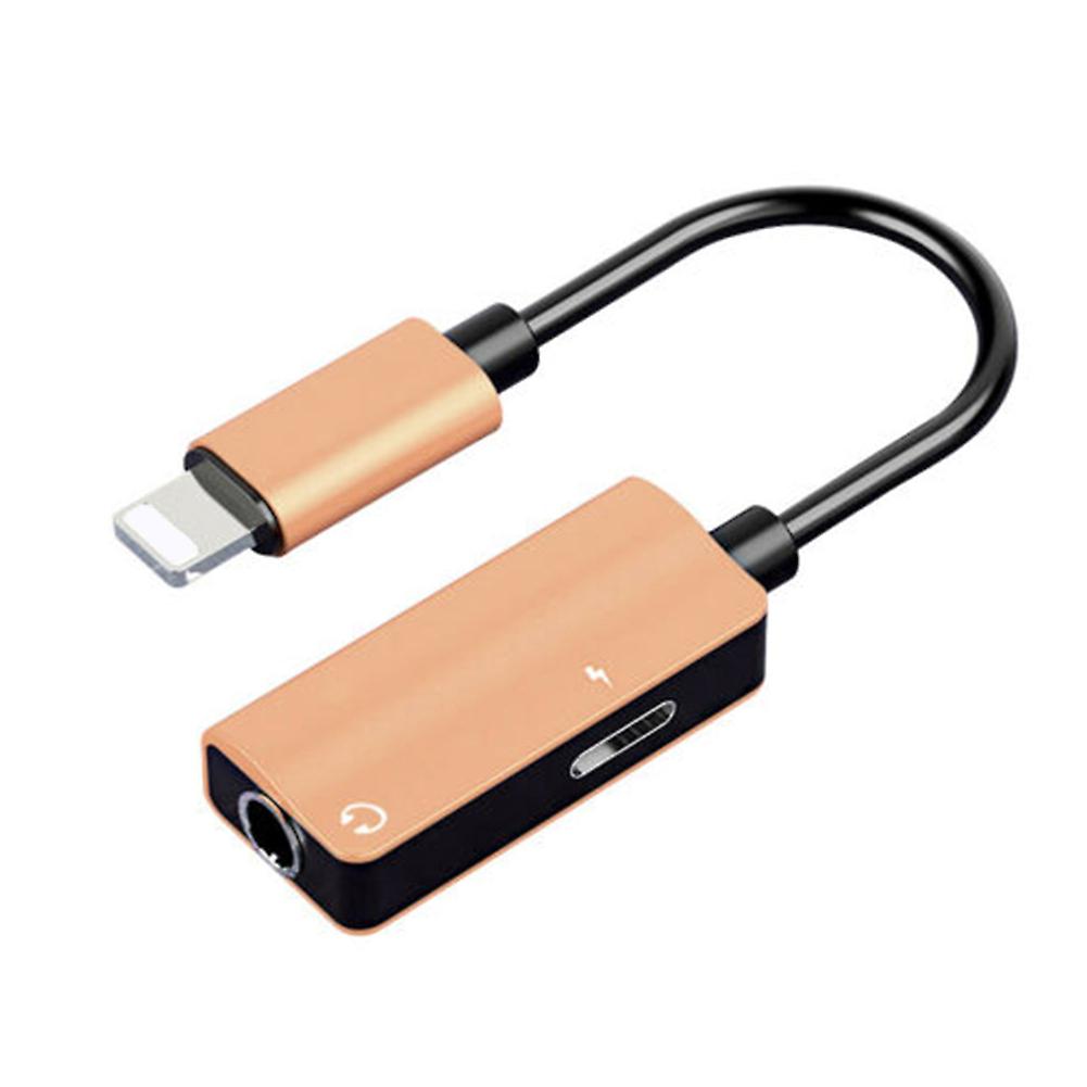 iPhone AUX Splitter Adapter: iOS to 3.5mm Jack, o & Charge Sync, Durable Design
