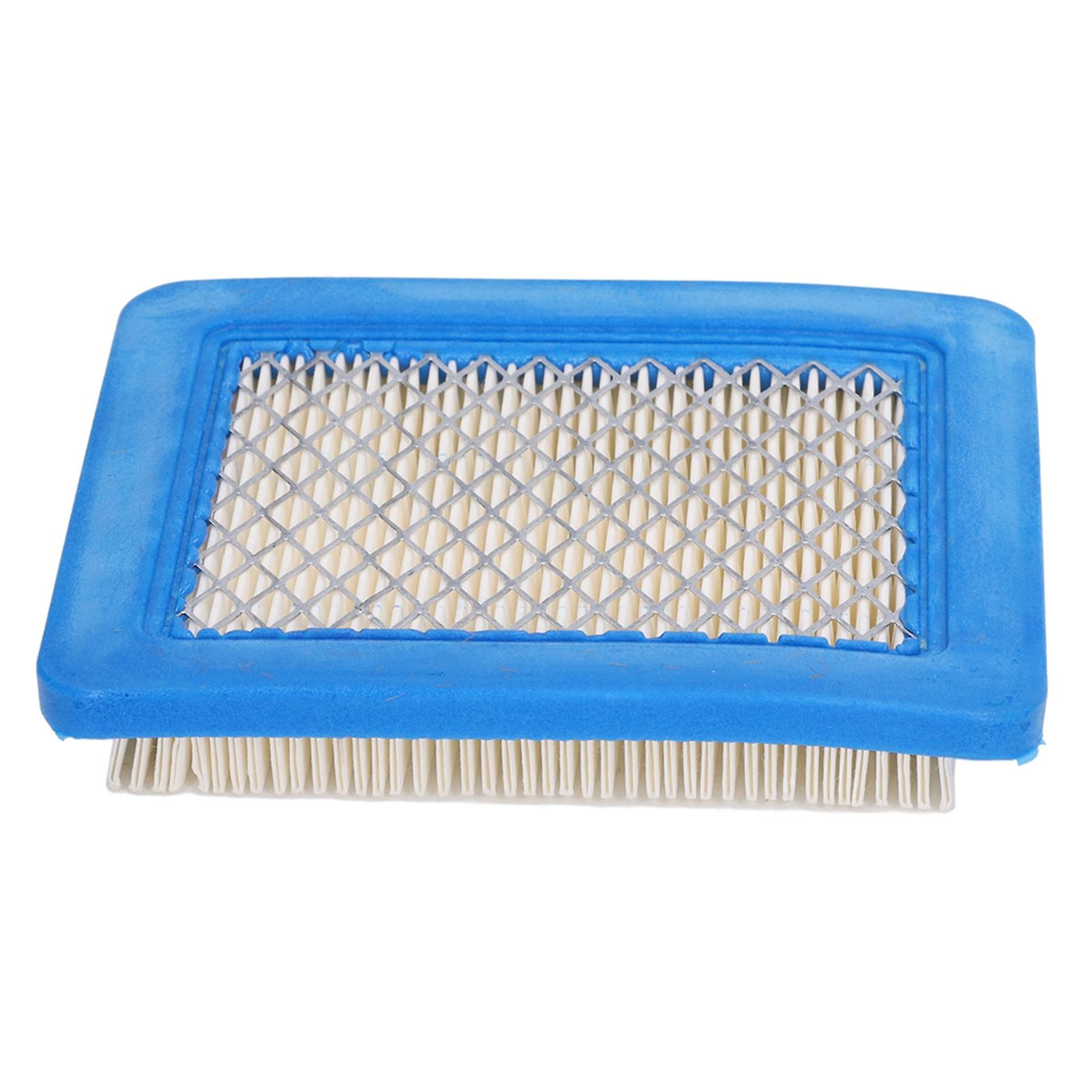 491588S Air Filter Cartridge, Blue Square Plastic, Replacement for Briggs Side Valve Engines