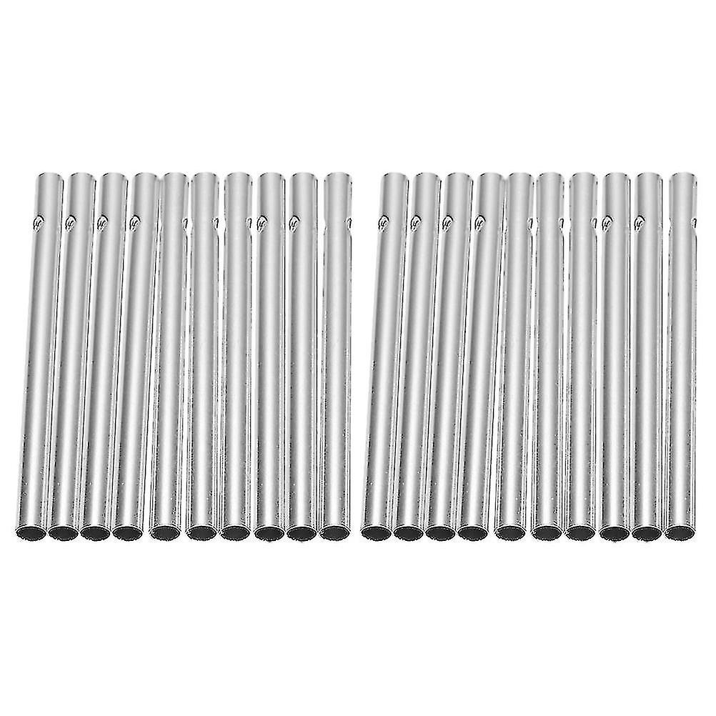 50 Pcs Metal Wind Chimes Wind Chime Empty Tubes Wind Chime Pipe Craft Windchime Tubes Single Tube Wind Chime Wind Chime Parts-yuyu