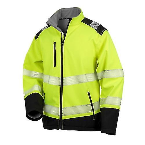SAFE-GUARD by Result Unisex Ripstop Safety Soft Shell Jacke für Erwachsene