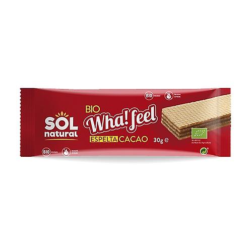 Wha feel organic spelled and cocoa snack 30 g