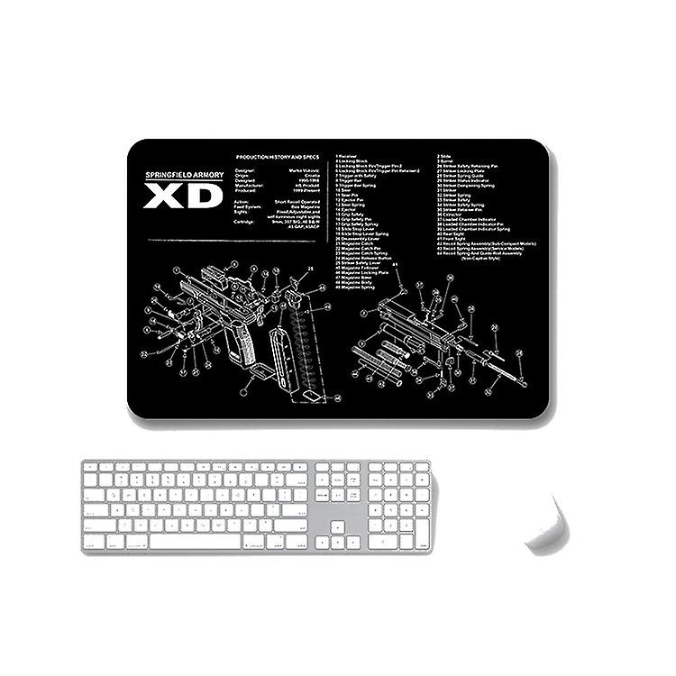2 PCS Non-slip Mouse Pad 2mm
