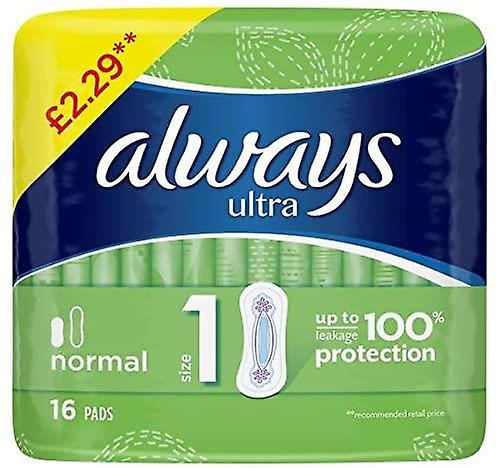 Always Ultra Normal 16's x4