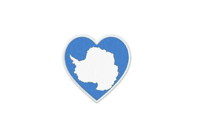 Patch badge ecusson prints thermocollant flag antartic AQ
