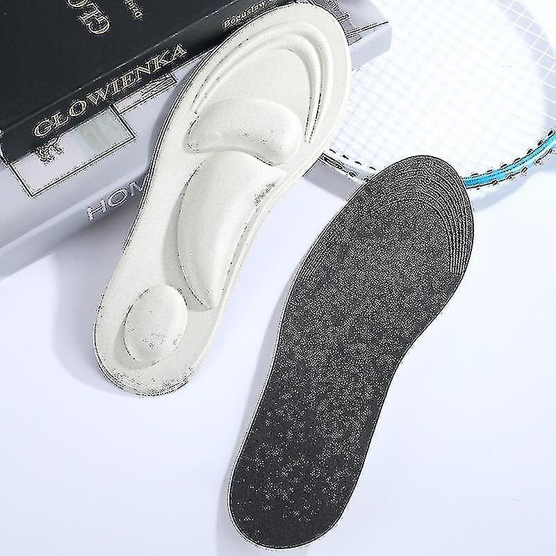 4D memory foam orthopedic insole