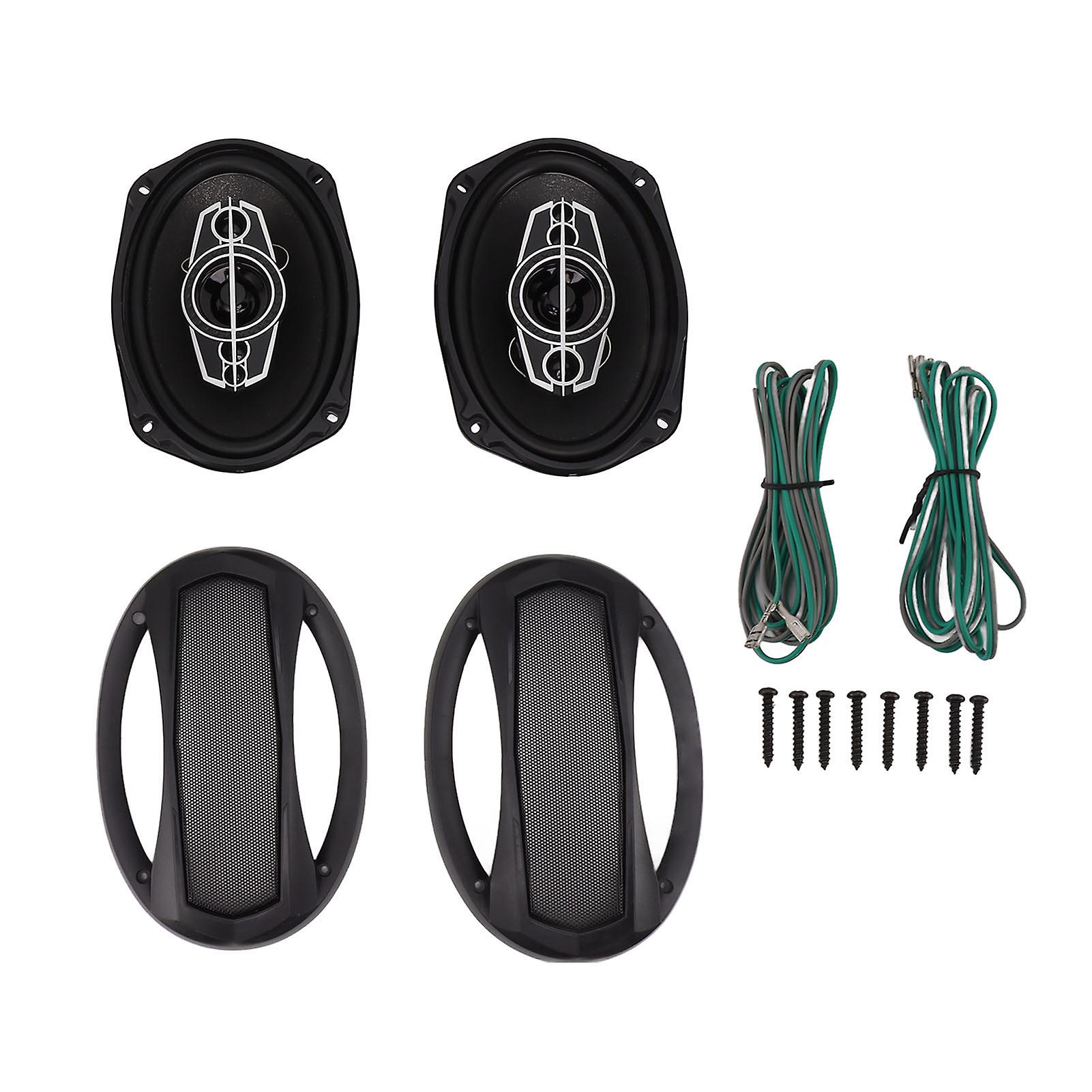 Reliable car speaker, high sound quality, coaxial design, stable, sturdy and durable, 6 x 9 inches