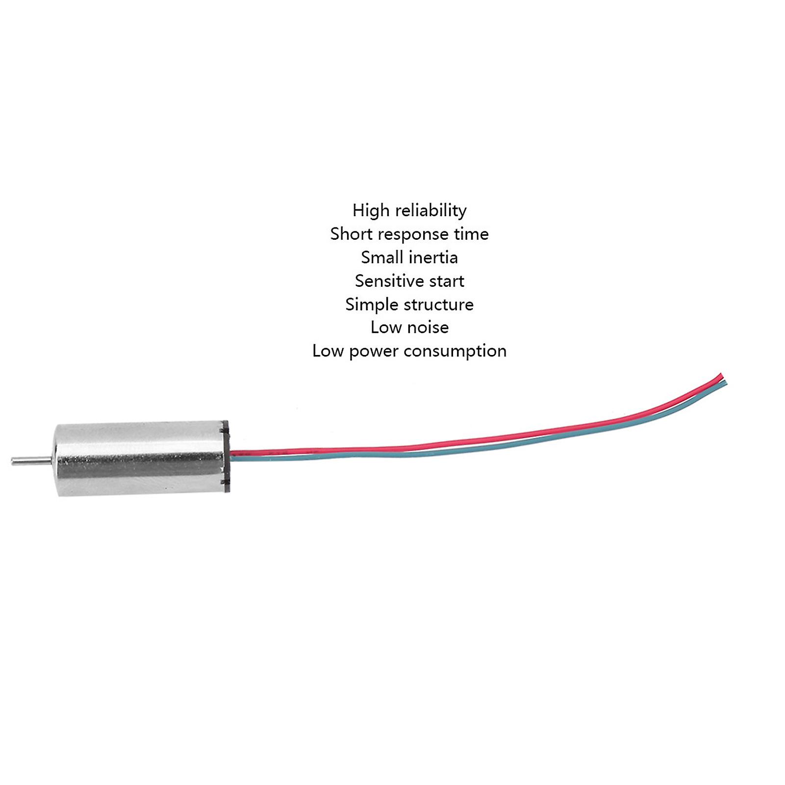 4 Pcs Coreless Motor 44000rpm 0.6W High Speed DIY Aircraft Model