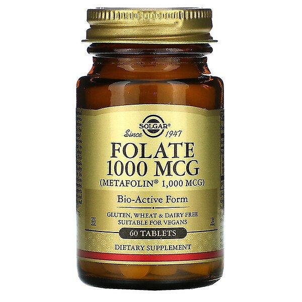Solgar, Folate, 1,000 mcg, 60 Tablets