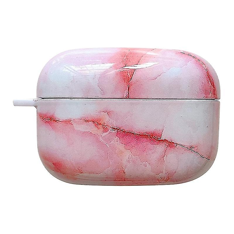 For Sony LinkBuds S Marble Pattern Bluetooth Earphone Anti-drop PC Case Protective Cover