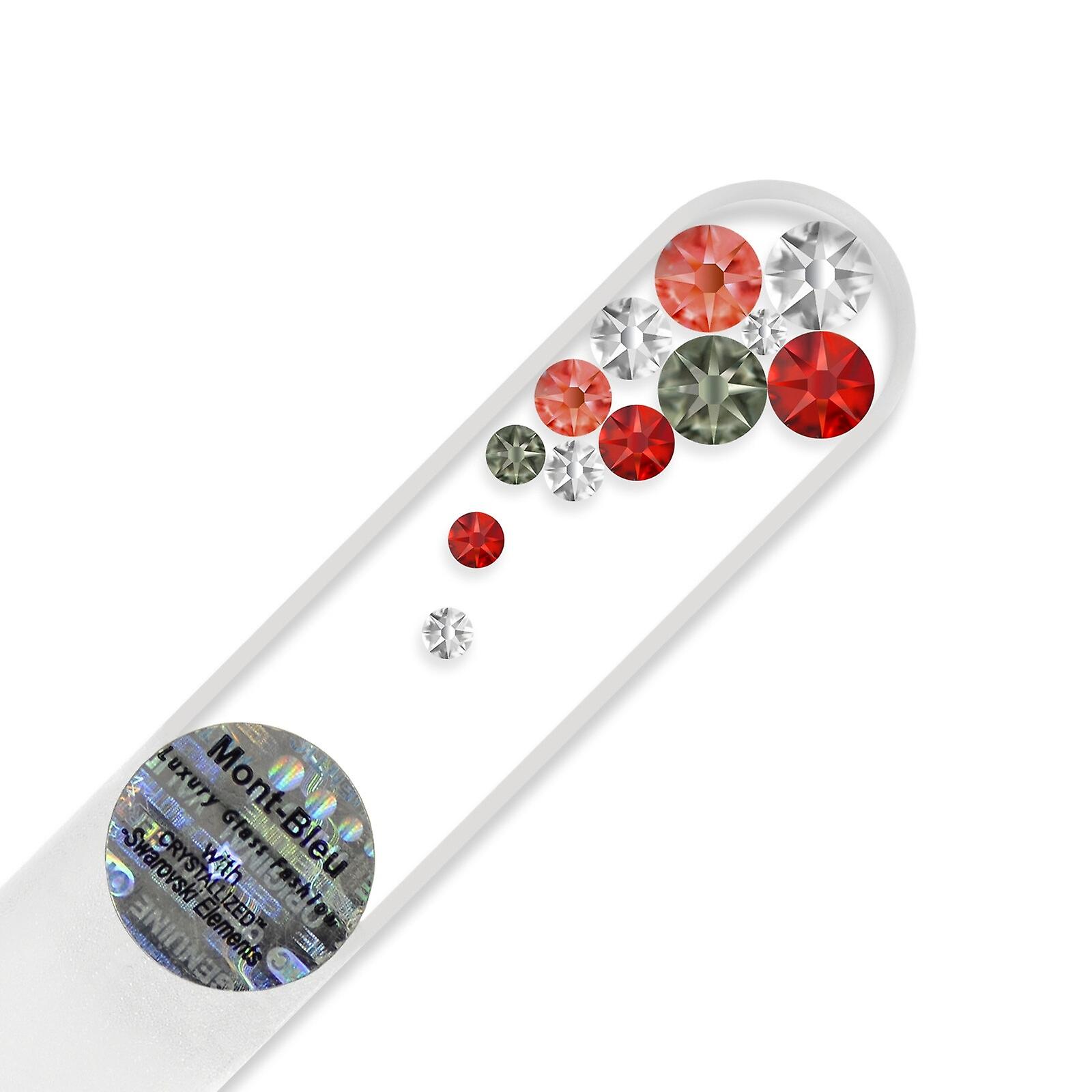 Mini nail file B-S - Red