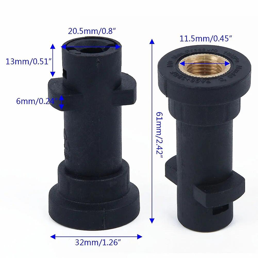 Pressure Washer Adapter Connector Bayonet 1/4 Bsp Foamer For Karcher K Series For Krcher All K2, K3, K4, K5, K6 & K7