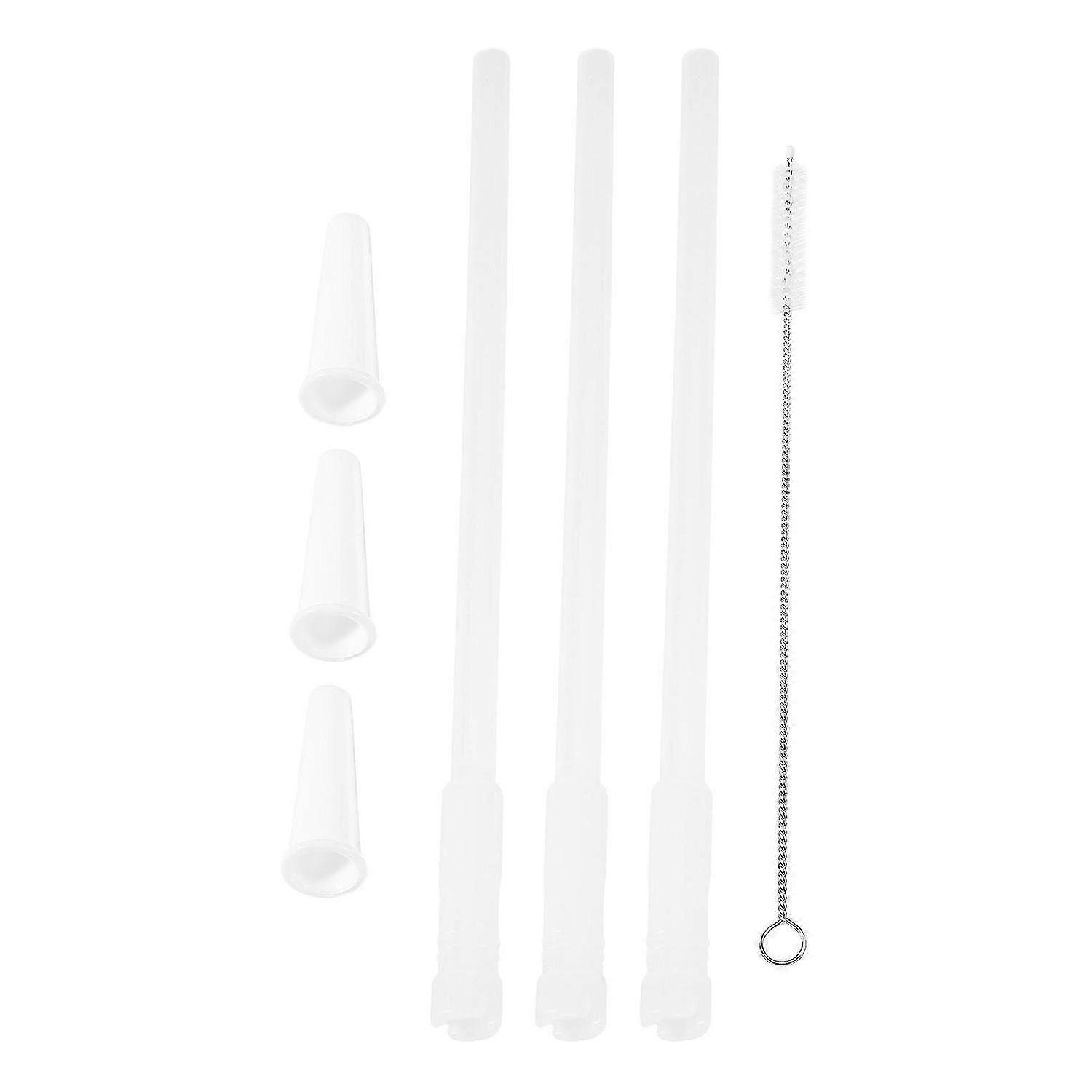 Pajitas Botella de agua de galón compatible, pajitas ajustables reutilizables compatibles con jarra de 1000 ml / 2000 ml