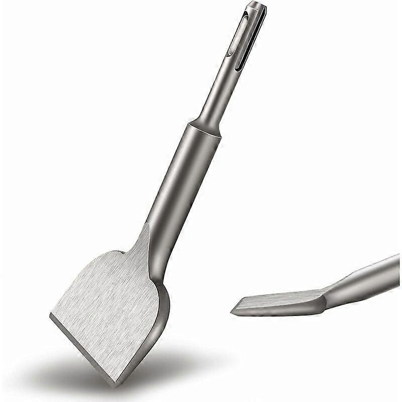 SDS PLUS Tile Chisel, 165mm x 75mm High Quality Enlargement Series, Curved Chisel for Ceramic Tiles and Floor Tiles