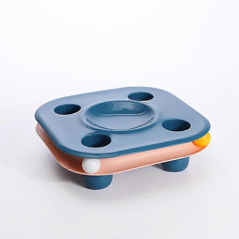 Cat Feeder Puzzle Toys Fun Circle Track With Moving Balls Satisfies Chasing Exercising Needs For Cat Free Shipping