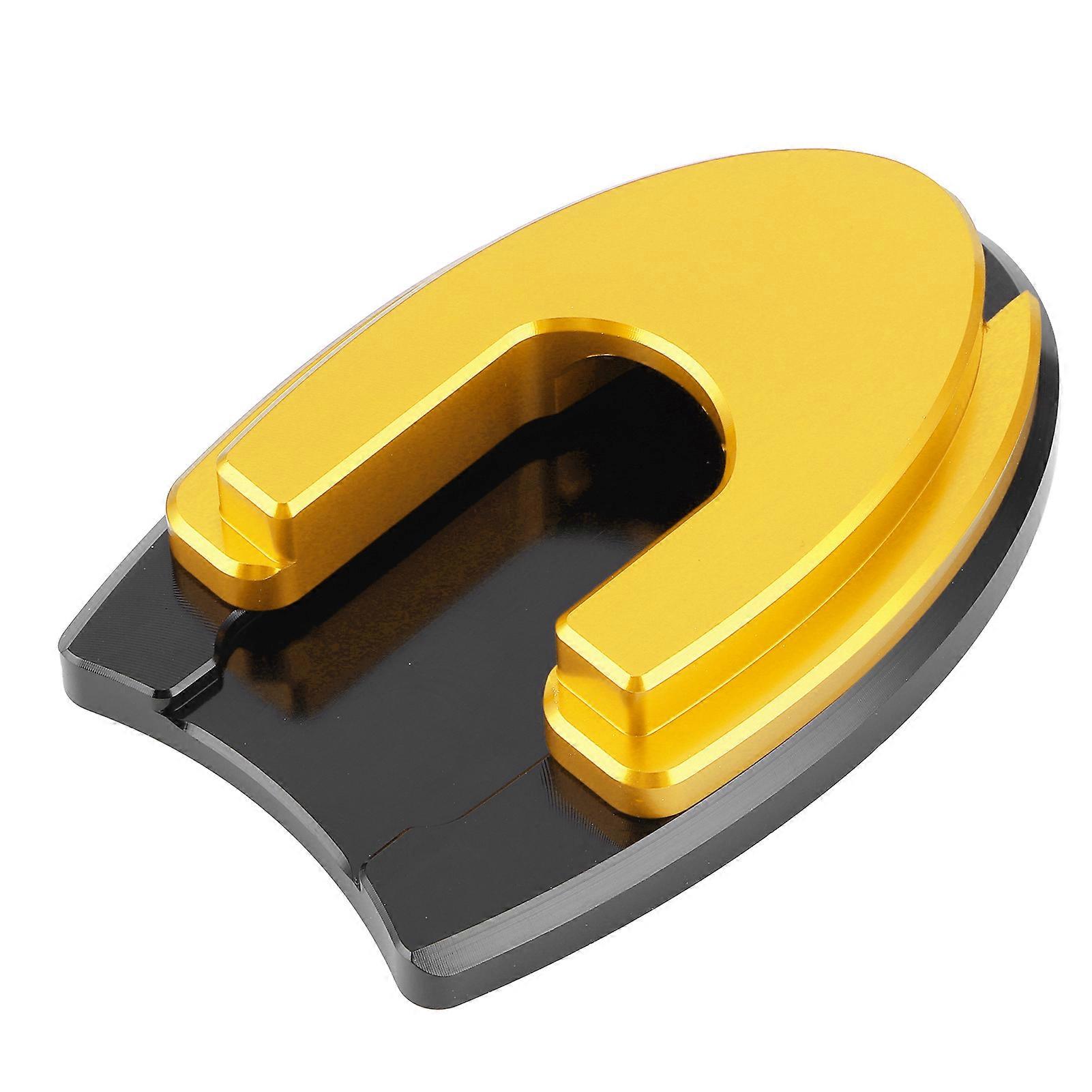 Kickstand Foot Extension Pad Side Stand Support Enlarger Fit for Honda PCX 125/150 2018~2019Gold E2U313