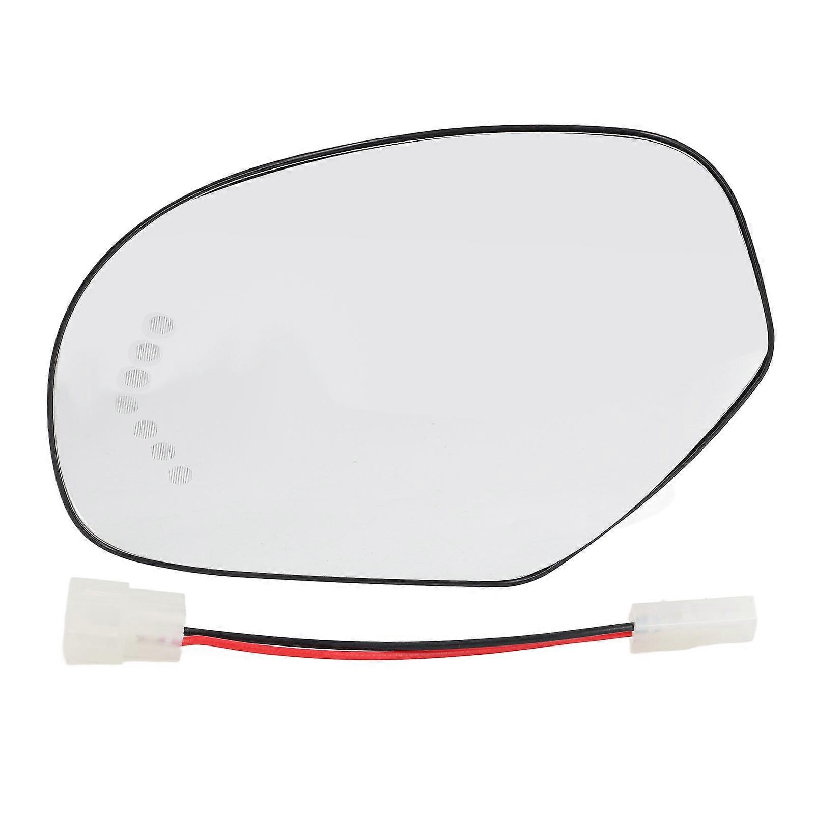 Side View Mirror Glass With Heated Turn Signal Function Replacement for Silverado 1500 2500 3500 HD Left: 15874992 E2U911