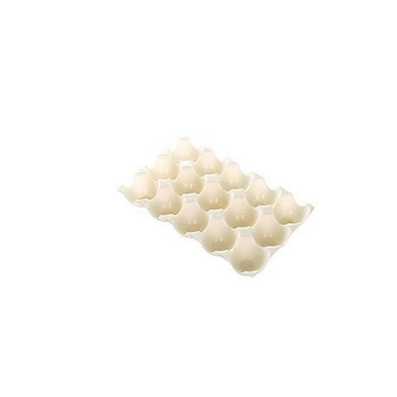 積み重ね可能な15グリッド卵収納ボックス-家庭用および業務用キッチン用の保護、飛散防止、新鮮保存冷蔵庫収納-エッセンシャルキッチン