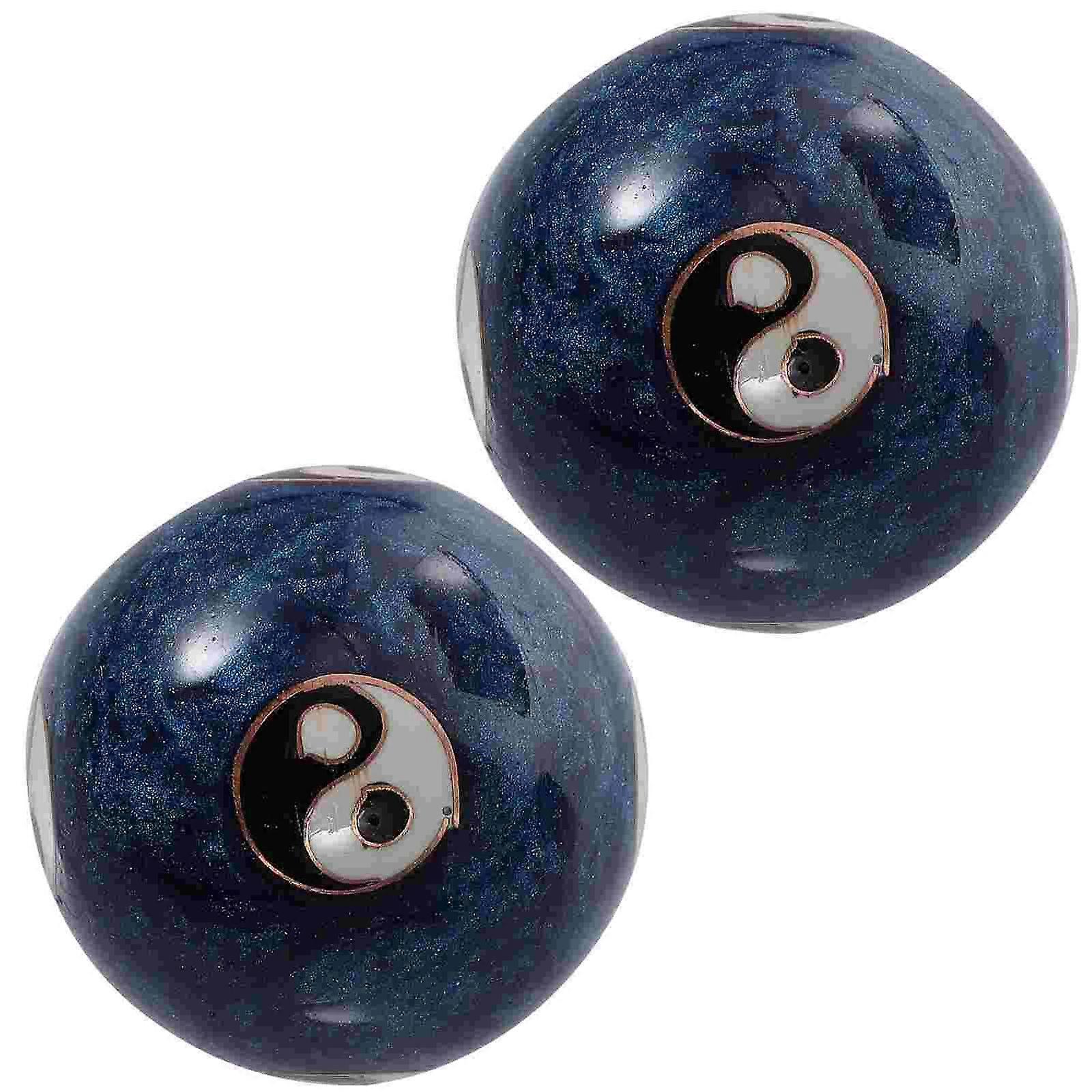 Baoding Palla Sfere Sonore Della Salute Cinesi Sfere Baoding, Sfere Antistress I - Foto 9