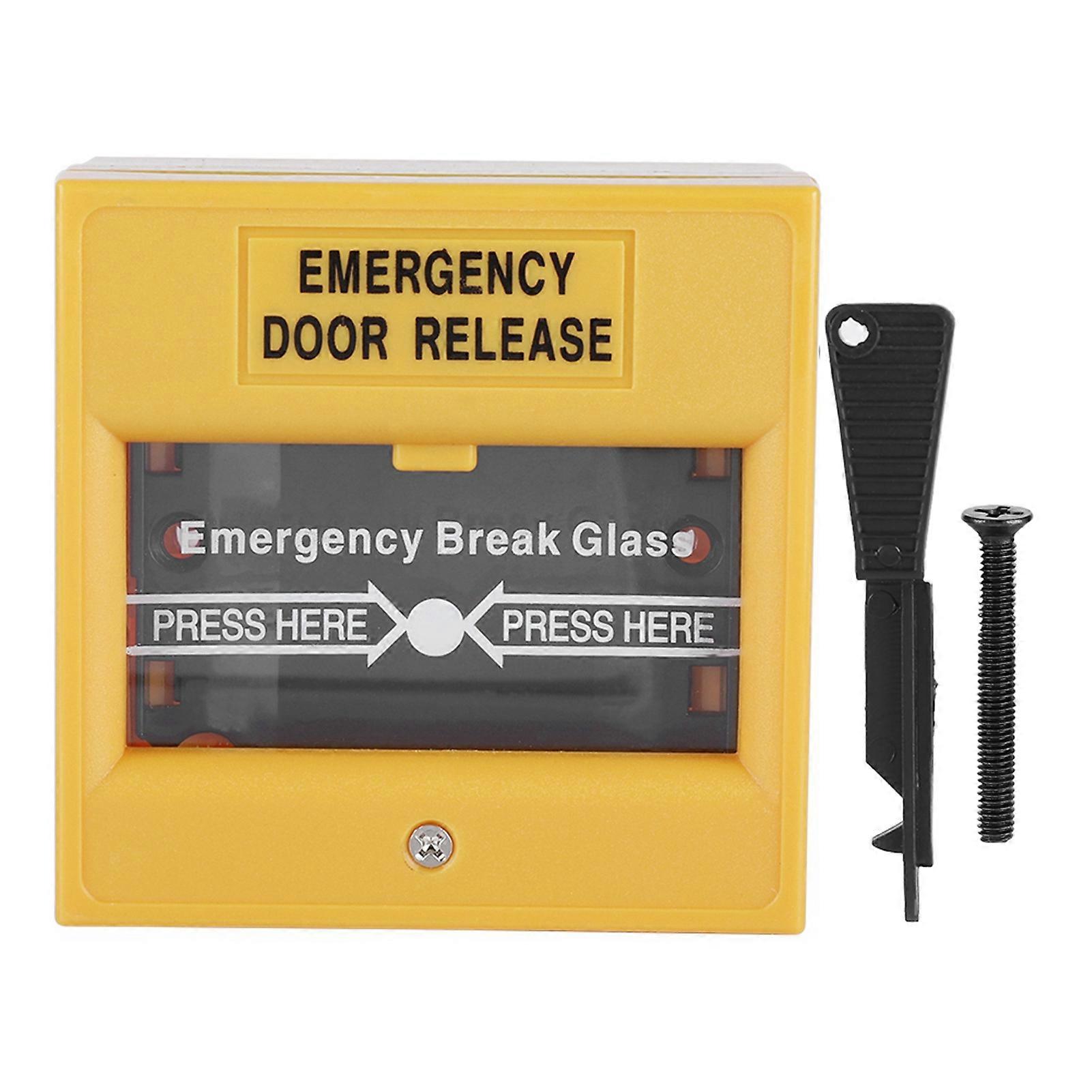 Fire Emergency Exit Alarm Button Release Security Glass Break Alarm Button