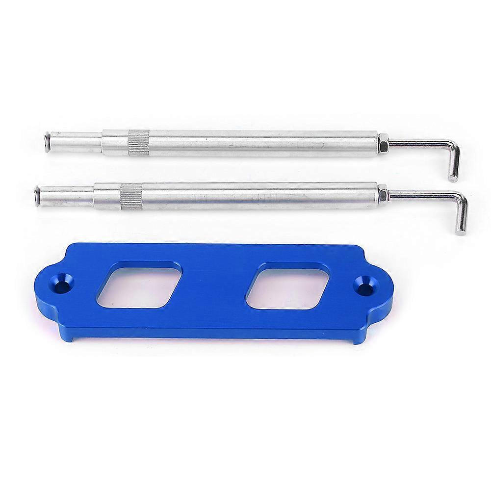 Battery Tie Down Kit Hold Down Rod Bracket With Hooks Fit For Honda Civic/ Crx Red