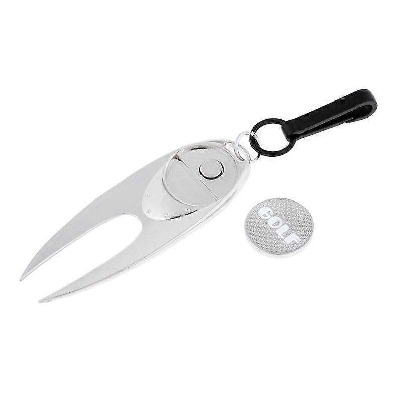 Practical Golf Fork Repair Tool Accessory For Divot Putting Green Club Rest