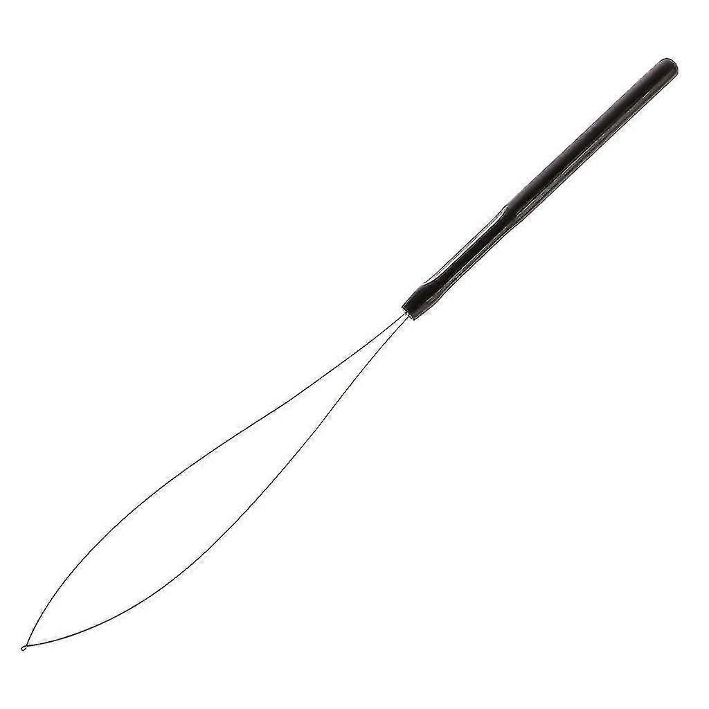 Hair Extension Loop Needle Threader Pulling Hook Tool And Bead Device Tool