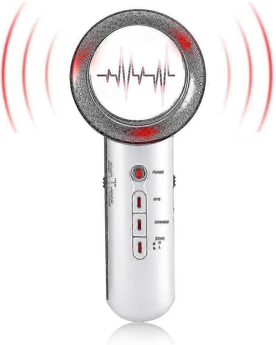 מכשיר cavitation אולטרה סאונד, הרזיה שומן ומיצוק אינפרא אדום התקן EMS(לבן)