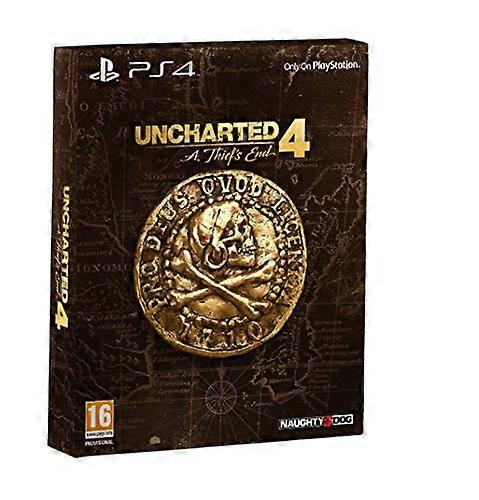 神秘海域4 盗贼末日 - 特别版(PS4) - 全新且未开封