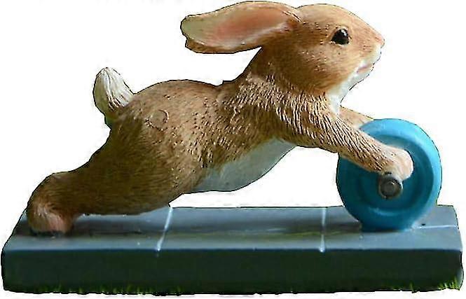 Exercise Garden Fairy Figurine- Fit Rabbit