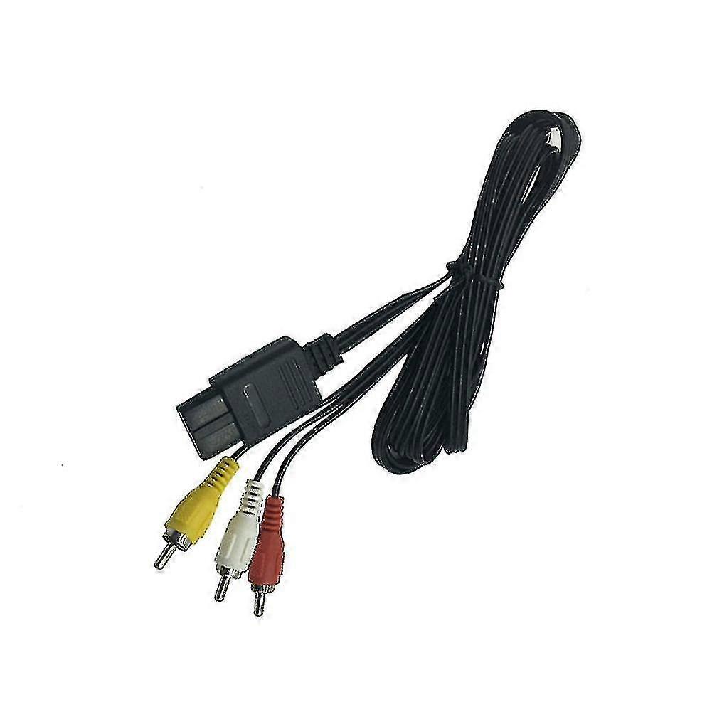 Av Cable compatible con Super Nintendo Snes N64 Gamecube Tv Sfc Chinch