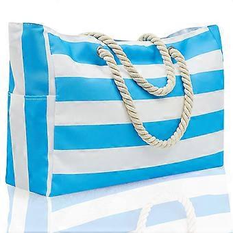 Borse da spiaggia per donna, borsa a tracolla impermeabile grande da