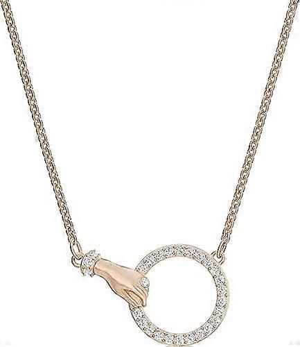 Collar de clavícula de cristal de una sola pieza