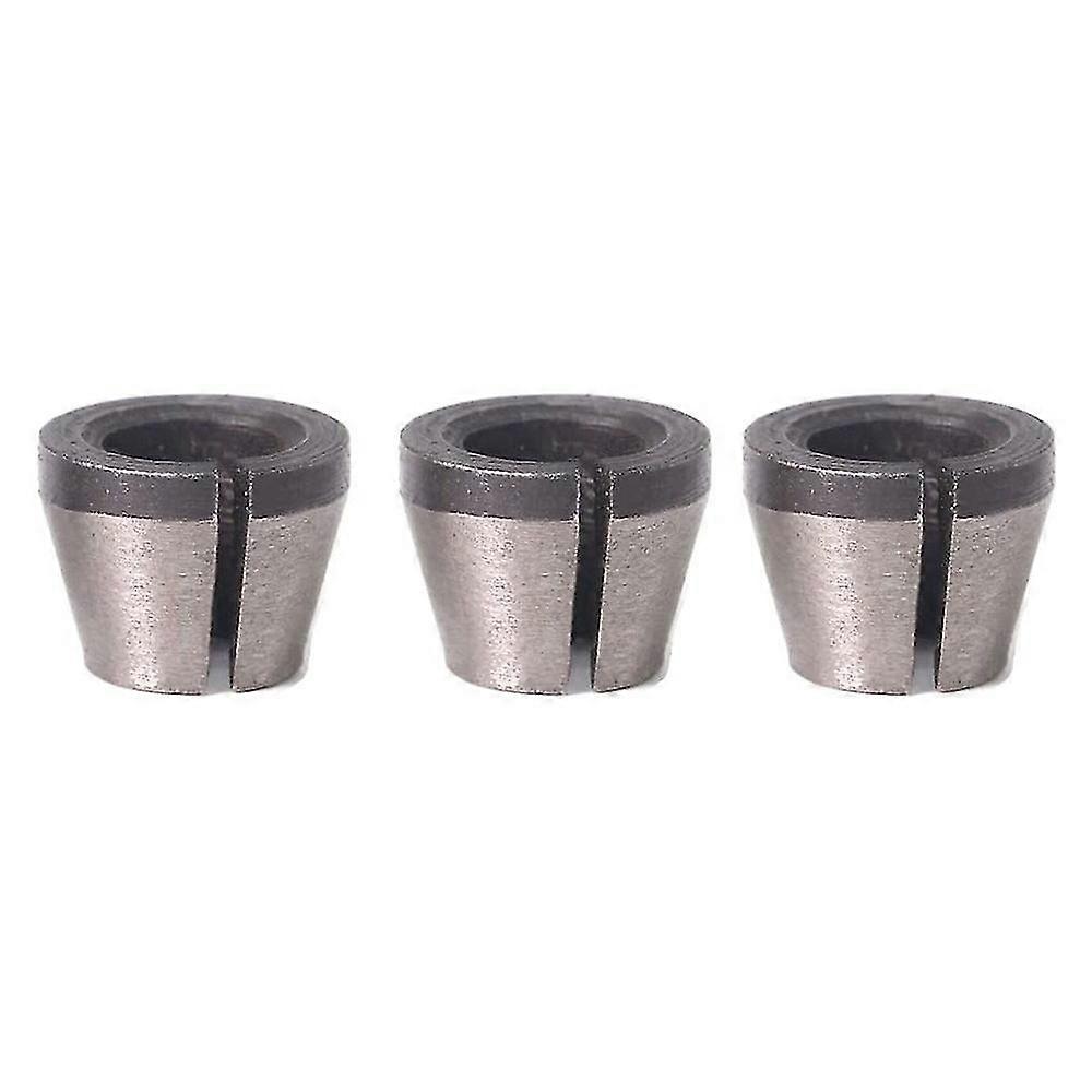 3Pcs High Precision 6mm 6.35mm 8mm Router Collet Chuck Adapter for Engraving Trimming Machine