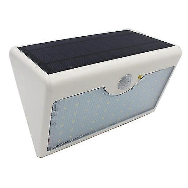 60 Led solar lamp five modes with indicator lights solar power lights for outdoor garden wall ip65 waterproof