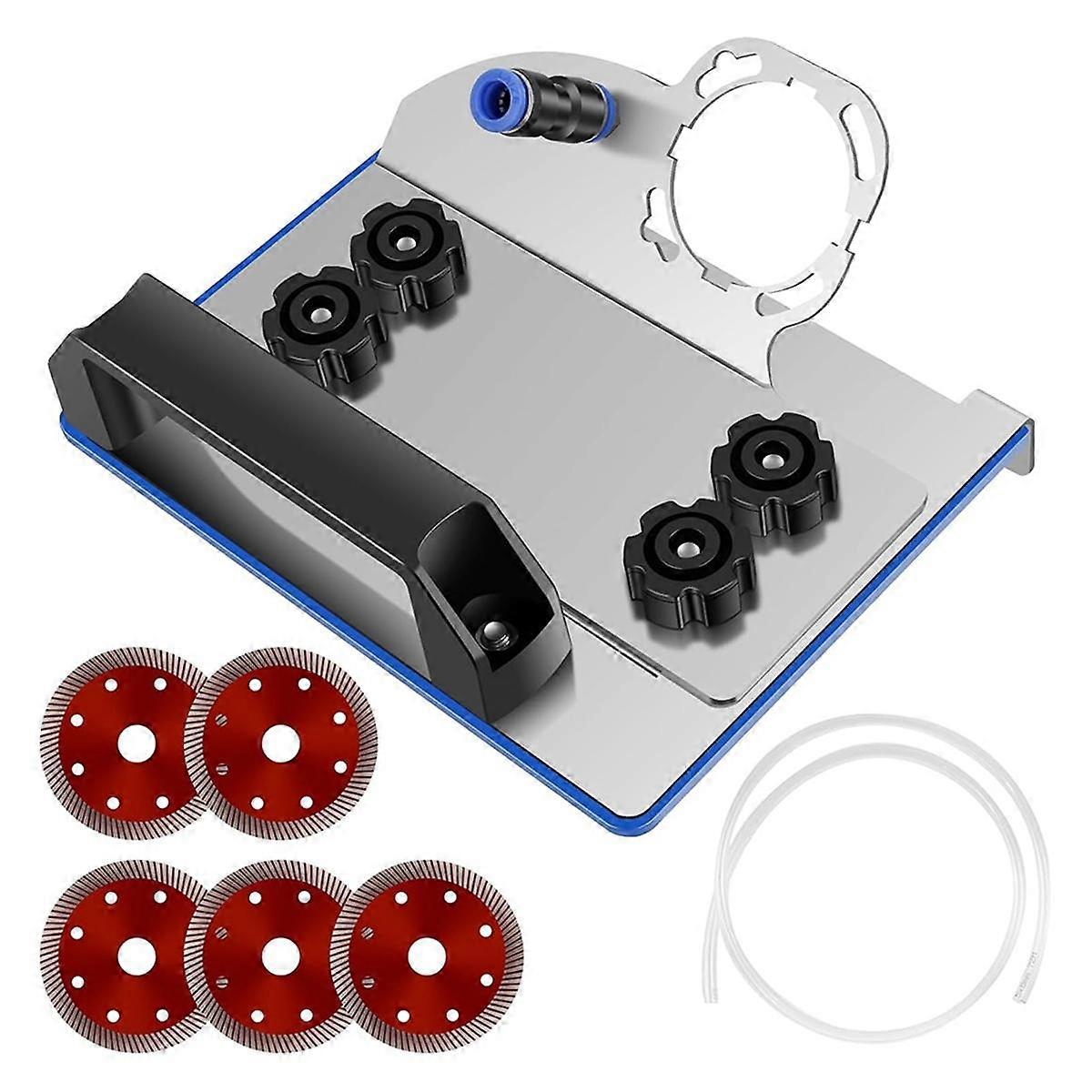 Angle Grinder Stand for Tile 45Chamfer Cutting,45 Degree Tile Chamfering,Tile Chamfer Stand for 100-Type Angle Grinders