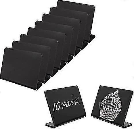 Mini Chalkboards Signs With Liquid Chalk Marker, Small Wooden Chalkboard Labels With Support Easels, Place Cards -sz.10895