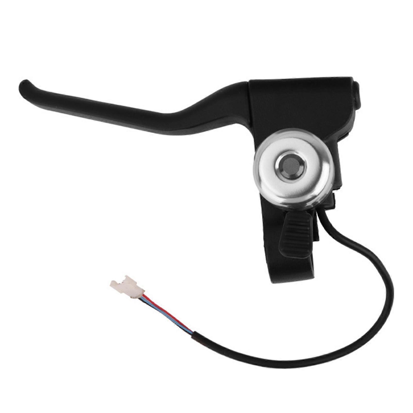 Electric Scooter Metal Left Brake Lever Handle Replacement with Bell Accurate Control Easy to Install Left Brake Lever for GOTRAX