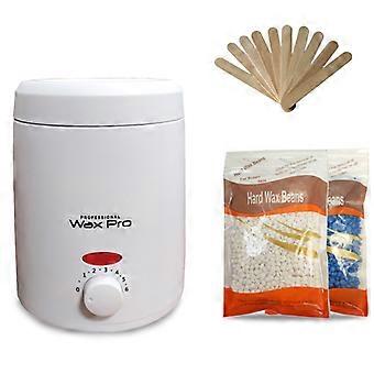 Electric Wax Heater Hair Removal Wax Therapy Kit With Wax Beans