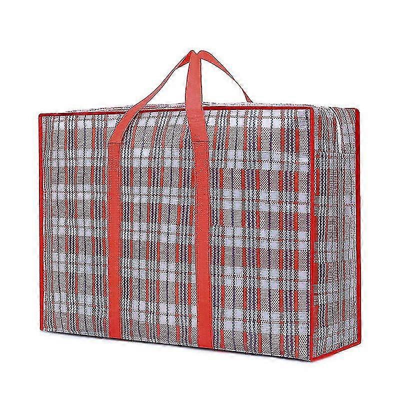 2pcs Large Storage Bag With Durable Zipper Organizer Bag Moving Bag Best Gift