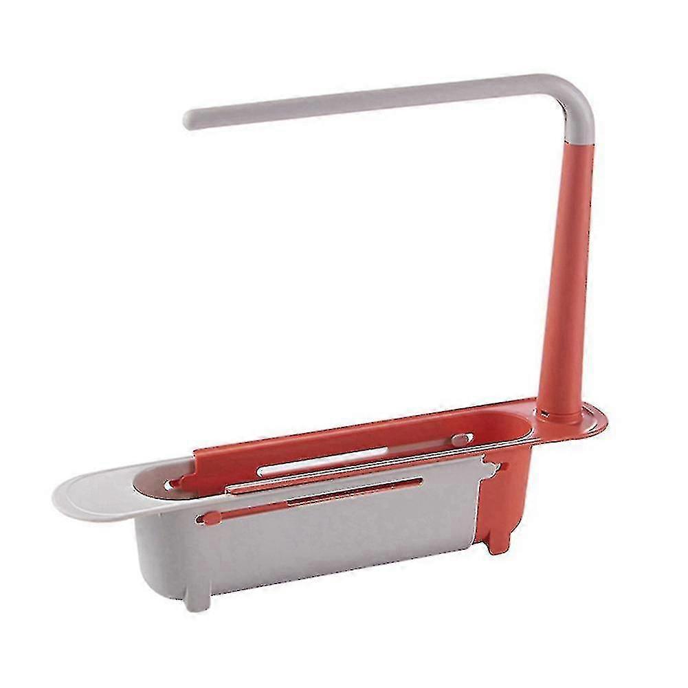 Kitchen Multi-function Sink Rack, Cloth Rack, Sink Telescopic Rack, C