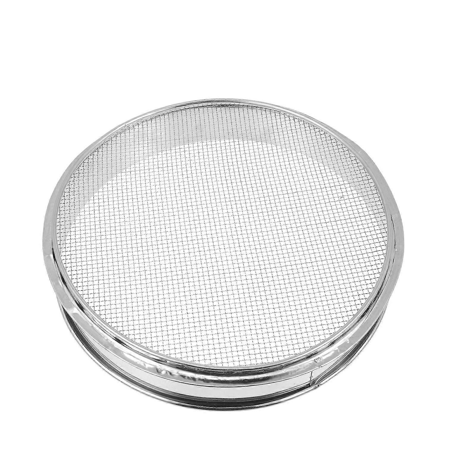 Stainless Steel Strainer Fine Mesh Sieve Strainer Manual Beans Sifter Flour Filter Baking Filter