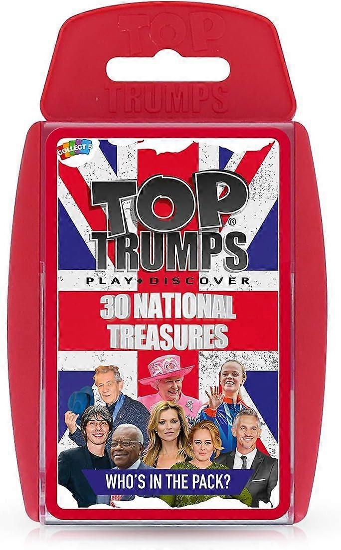 Top Trumps Classics National Treasures Card Game