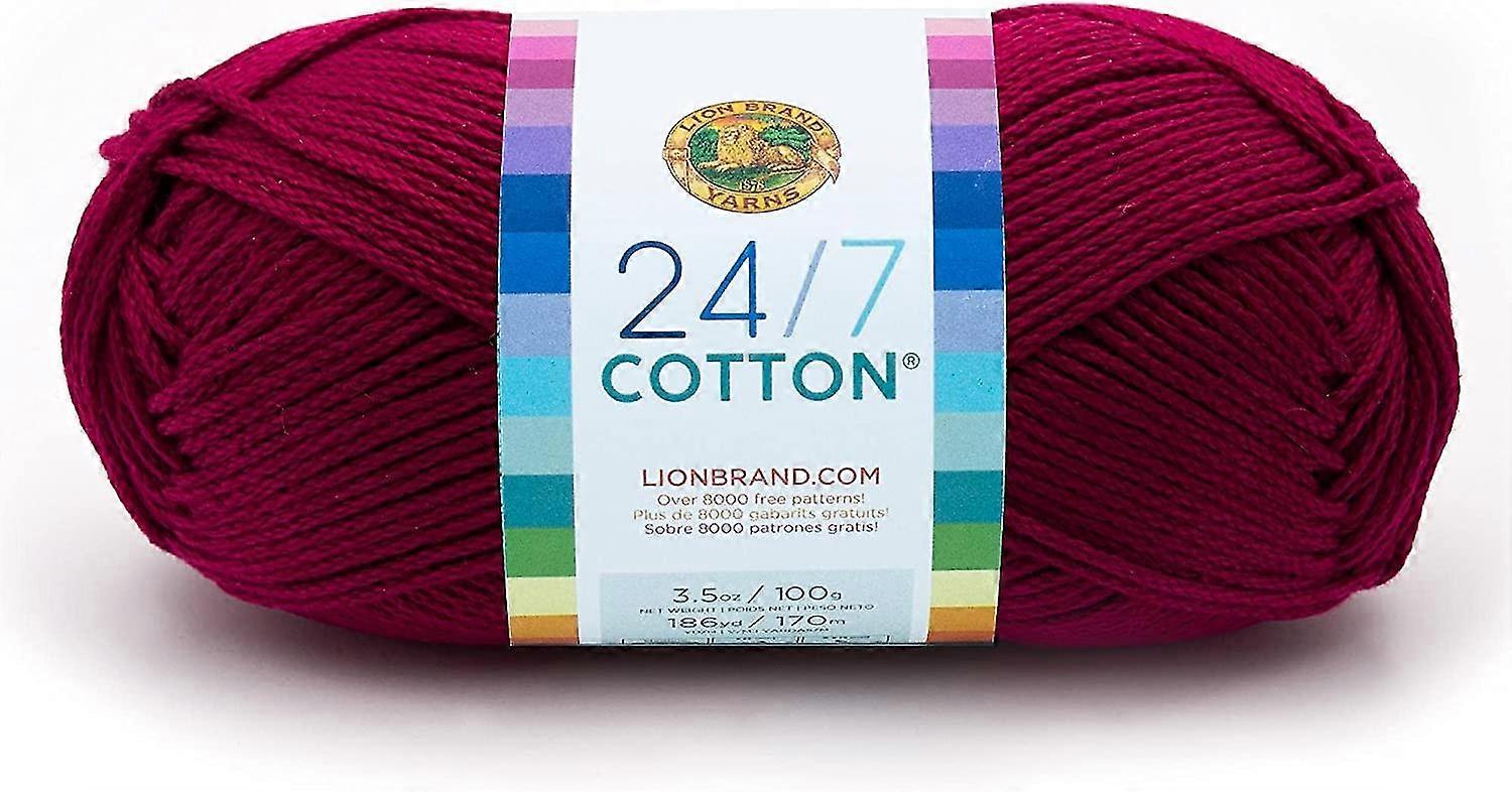 (1 motring) 24/7 pamutfonal, bíbor