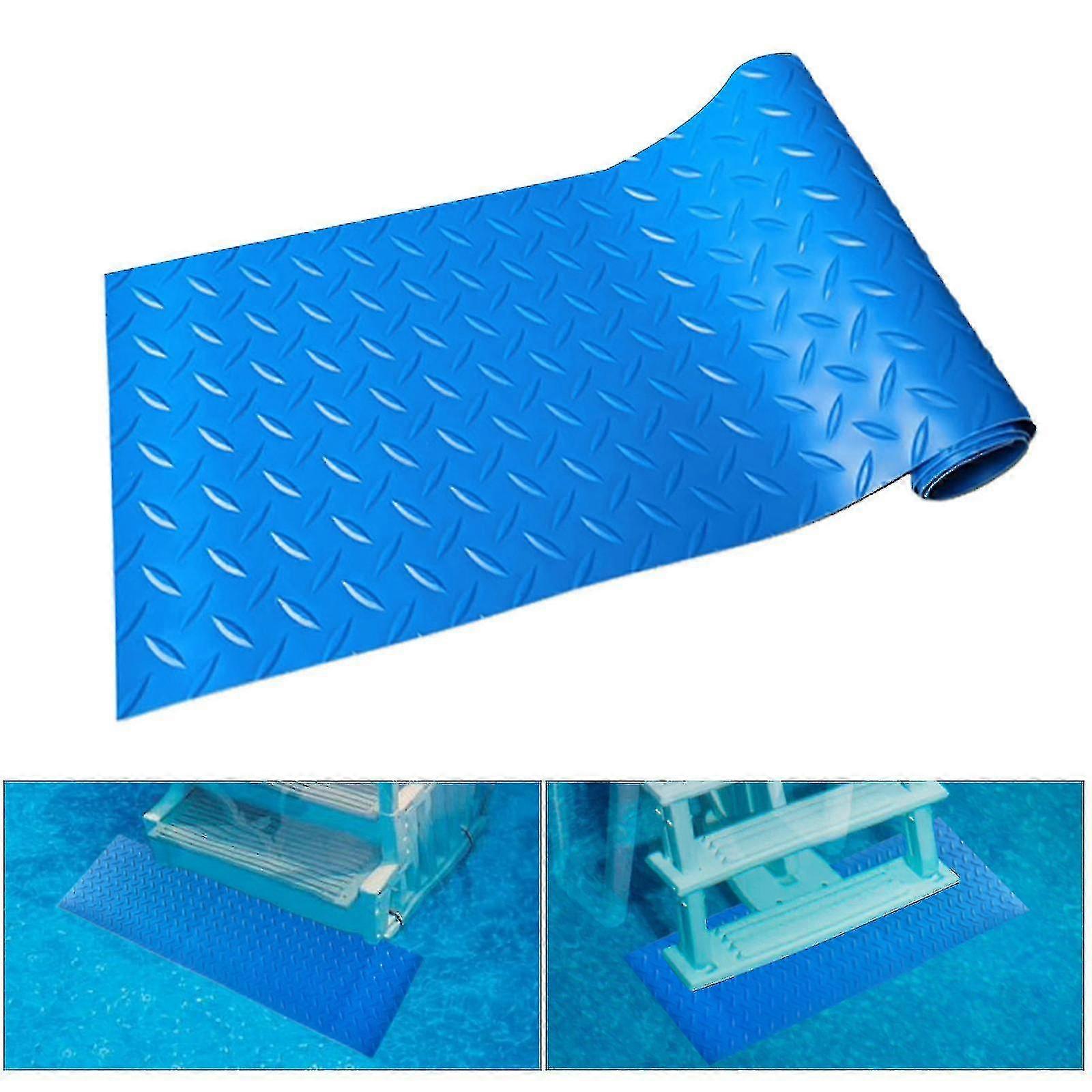 Swimming Pool Ladder Mat Non-slip Pool Step Pad Safety Liner For Medium Swimming Pool Liner And Stairs Protective