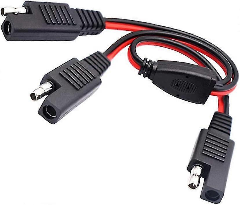 1 To 2 Splitter Extension Cable,14awg Power