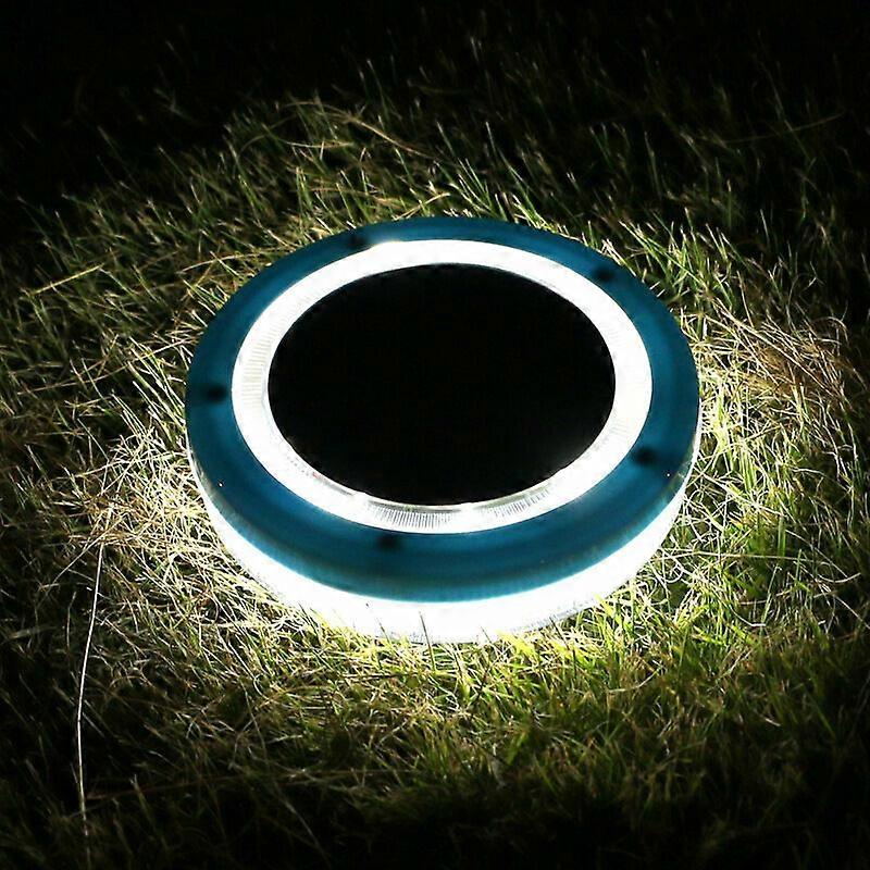 2pcs Floating Solar Pool Lights - Waterproof Induction LED Light (White Light)