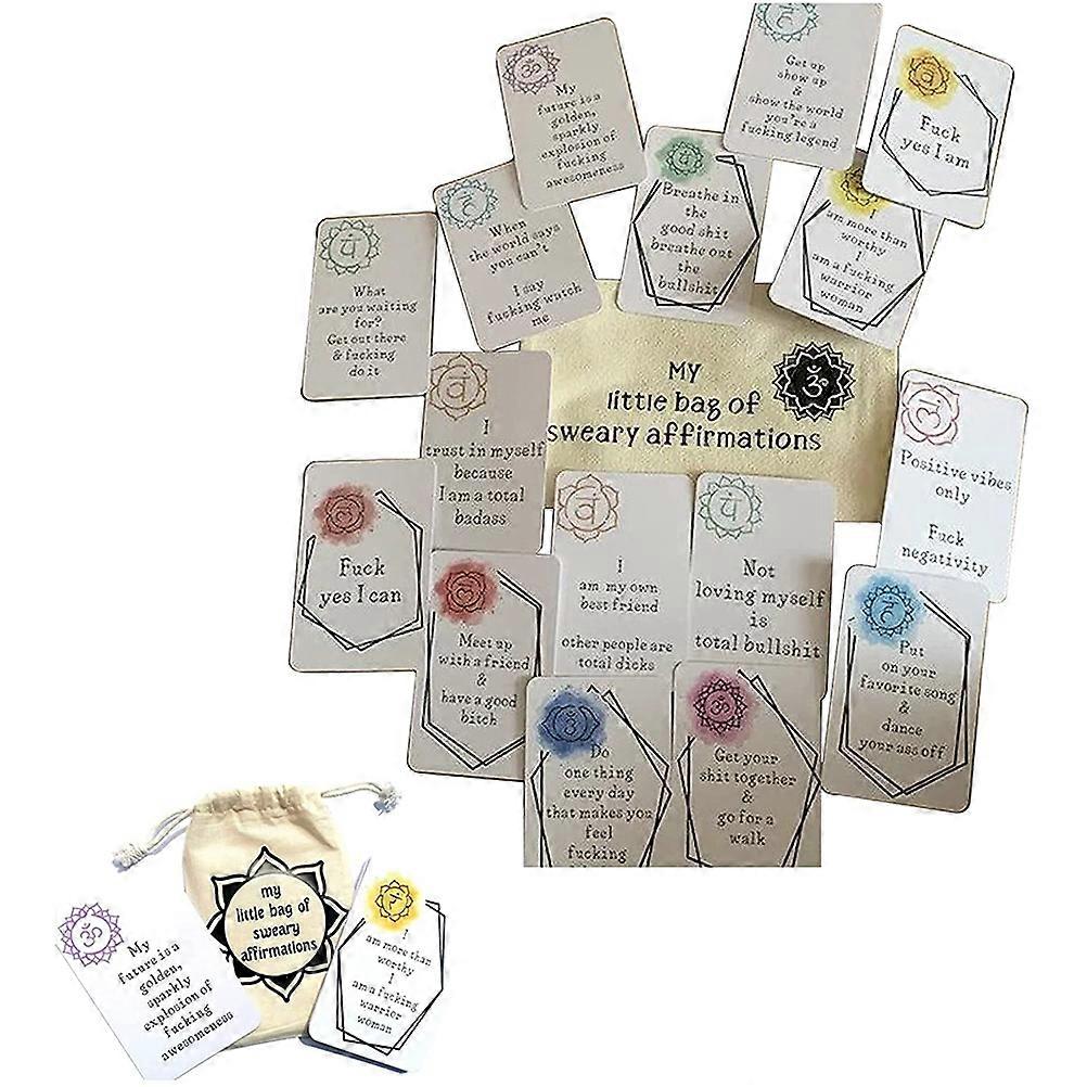 16 قطعة بطاقة تأكيد مضحكة هدية بطاقات تأكيد الإيجابية مجموعة بطاقات التأكيد اليومية عبارة تحفيزية بطاقات عيد ميلاد