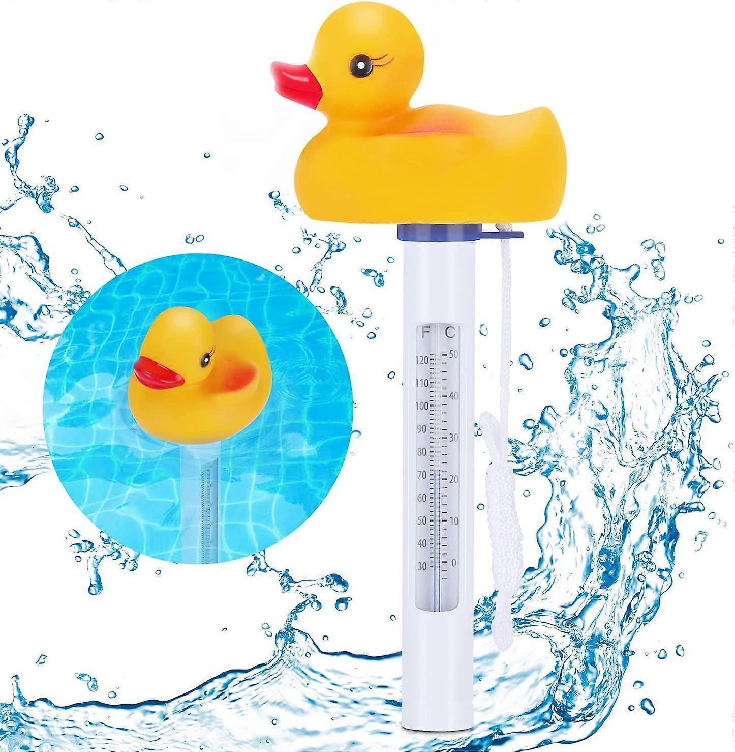 Floating Pool Thermometer, Duck Pool Thermometer