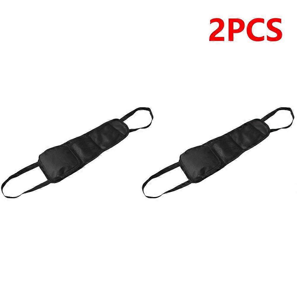 Organizador de assento de carro com cinto elástico Bolsa de armazenamento lateral do assento 2 Bolsa Design Organizador de carro com economia de espaço Acessórios internos