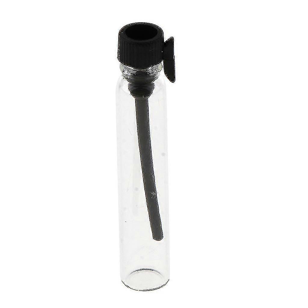 2x 2ml 50pcs Empty Clear Glass Perfume Vials Containers For Purse